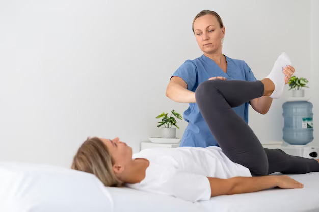 Physiotherapist with patient - My Holistic Health Service